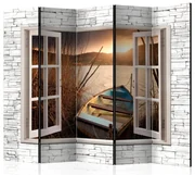Artgeist Paraván - Autumnal Lake II [Room Dividers]