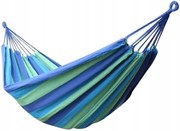 Závesná hojdacia sieť pre 2 ľudí modrá