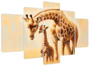 Obraz - Žirafy (150x105 cm)