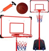 JOKOMISIADA Tabuľa na basketbalový kôš + lopta s pumpou SP0701