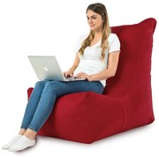 INTERMEDIC SK Sedací vak Distinto Plyš Farba: 8.Červený