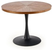 Jedálenský stôl Carmelo, orech / čierna