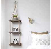 Závesná polica 90x25 cm smrek