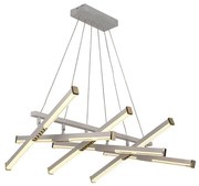 Závesné svietidlo NEDES LED svietidlo + diaľkový ovládač 90W J7310/W
