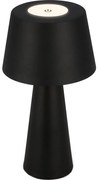 Brilo - LED Stmievateľná nabíjacia vonkajšia stolná lampa LED/3,5W/5V IP44 čierna