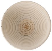 Ošatka na chlieb okrúhla, so vzorom HOME MADE 21 cm