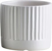 Keramický květináč NEVA XVIII 12x10 cm bílý