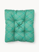 Vonkajší vankúš na stoličku's grafickým vzorom Milano