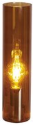 ByRydens 2820580-5512 - Stolná lampa FLAKE 1xE27/5W/230V hnedá/dymová