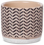 KERAMICKÝ KVETINÁČ (FI) 11X10 CM VIACFAREBNÁ