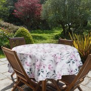 ZÁHRADNÝ VODEODOLNÝ OBRUS GARDEN (FI) 150 CM KVETY