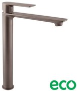 RAV SLEZÁK Nil vysoká umývadlová batéria bez výpuste kartáčovaná metal grey NL130.0MGK