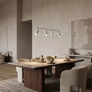 BRILAGI - Závesný luster na lanku SELE 4xGU10/30W/230V biela