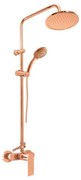 RAV Slezák NL182.5/7ZRK - Sprchová súprava s batériou NIL, kartáčovaná ružovo-zlatá