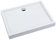 Rohová vanička Astro II 80x100x14 zabudovaný AQM0166