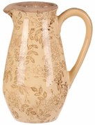 Váza keramická Flores retro, džbánok, 17 x 22 cm