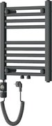 Mexen Mars, elektrické vykurovacie teleso 500 x 400 mm, 300 W, antracitová, W110-0500-400-2300-66