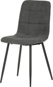 Jedálenská stolička látka/kov CT-281 Farba: Sivá