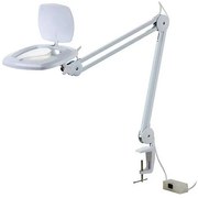 LED Stolná lampa s lupou LED/7W/230V 6500K biela