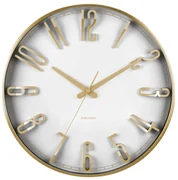 Nástenné hodiny Karlsson KA6016WH, 36cm