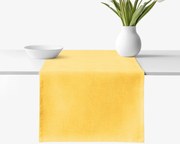 Goldea behúň na stôl malaga - žltý 20x120 cm