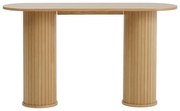 Konzolový stolík v prírodnej farbe 40x130 cm Nola – Unique Furniture