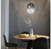 ONLI - LED Luster na lanku LILLY LED/12W/230V 4000K čierna