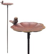 Zapichovacie napájadlo pre vtáky Kendra2, 117x19,5 cm, kov, medená