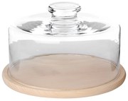 Altom Podnos drevený s poklopom Cheese, 28 cm