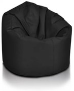 INTERMEDIC SK - Sedací vak Star 85x90 cm | ergonomický dizajn s podrúčkami, 300 l Farba: E14 - Čierna (Ekokoža)