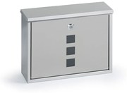 Poštová schránka, 250 x 305 x 96 mm, nerez