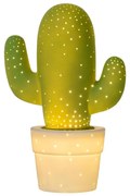 Lucide 13513/01/33 - Stolná lampa CACTUS 1xE14/25W/230V zelená