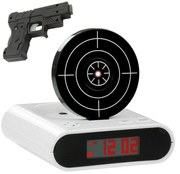 APT AG642A Budík s terčom biely