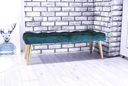 Chesterfield lavička Velvet Ocean
