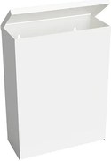 Bemeta Design Odpadkový kôš, 6 l, nerez, biela - 101915054