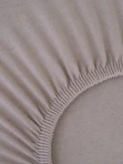 Jersey plachta Classic 90 × 200 cm - cappuccino