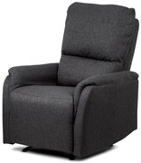 Autronic BONTEC Polohovacie kreslo, sivá, látka, TV-5060 GREY2 Farba: Šedá
