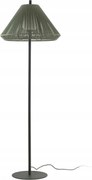 Stojacia lampa Faro Saigon Out C70, zelená olivová, IP44, 195 cm