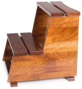 Drevené schody pre vírivky a drevené kade