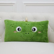 Vankúš dinosaurus 30x56cm zelený