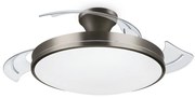Philips-LED Stropné svietidlo s ventilátorom LED/35W/230V 5500/4000/2700K+DO nikel