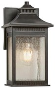 Quoizel QZ-LIVINGSTON2-S - Vonkajšie svietidlo LIVINGSTON 1xE27/60W/230V IP44
