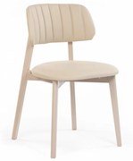 MARY UP DREVENÁ STOLIČKA beige