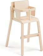 Vysoká stolička DANTE, výška 500 mm, laminát - breza