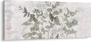 Obraz - Rastliny v omietke (120x50 cm)