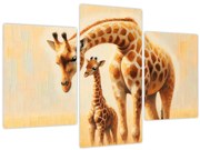 Obraz - Žirafy (90x60 cm)