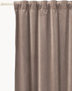 Zamatové zatemňovacie závesy's multifunkčnou páskou Rush, 2 ks, Š 135 cm