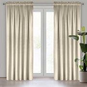 ZATEMŇOVACÍ ZÁVES NA PÁSKE MELANIE 140X270 CM KRÉMOVÁ