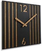 Drevené nástenné hodiny Lamele 30cm FlexiStyle z234