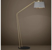 Eglo 390174 - Stojacia lampa ALMERIMAR 1xE27/40W/230V šedá/zlatá